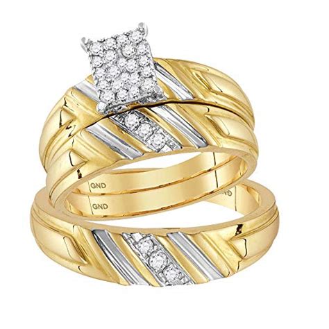 Best Yellow Gold Matching Wedding Bands For Your Big Day