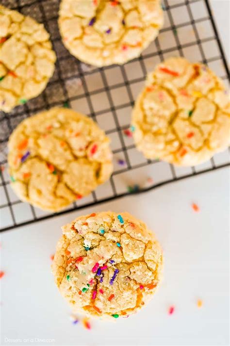 Yellow Cake Mix Cookies And Video 4 Ingredients For Amazing Cookies