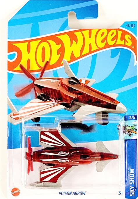 Poison Arrow Red Hot Wheels 1 64