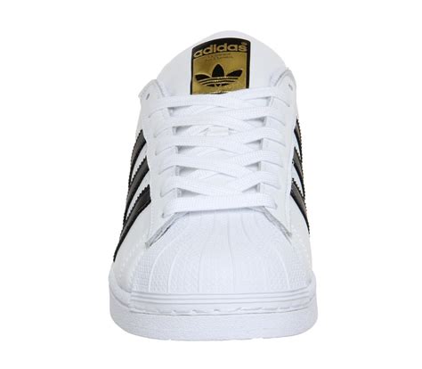 Adidas Superstar 1 White Black Foundation Unisex Sports