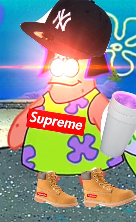 Meme Patrick Pfp Spongebob Supreme Leantimbs Freetoedit