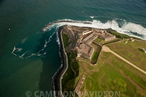 Aerialstock Aerial Photograph Of El Morro Fort In Old San Juan