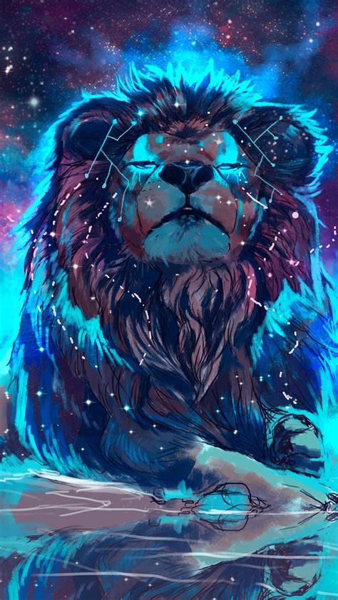 1080x1920 1080x1920 Lion Animals Hd Artist Artwork Digital Art