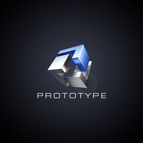 Prototype Engineering Logo Logo Engineering 3d Logo Design Logos