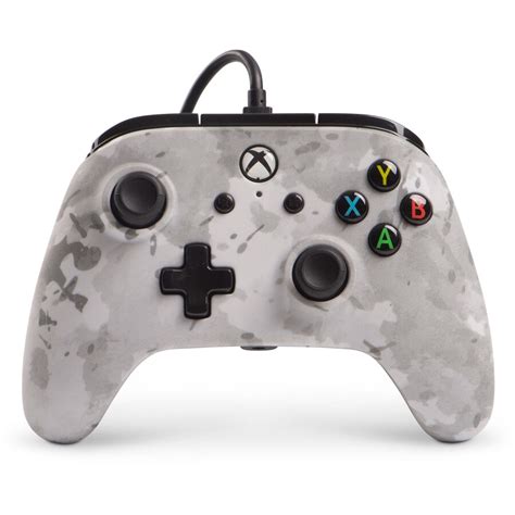 Power A Xbox One Enhanced Wired Controller Winter Camo