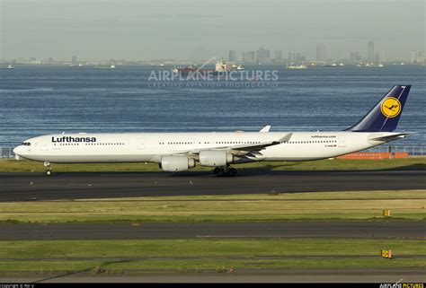 D Aihq Lufthansa Airbus A340 600 At Tokyo Haneda Intl Photo Id