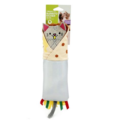 Vibrant Life Burrito Kicker Catnip Cat Toy 1ct