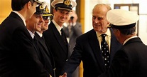 Prince Philip tour of Queen Mary 2: Duke of Edinburgh greets ...