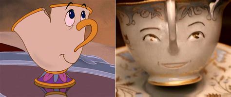 Beauty And The Beast Characters Enchanted Objects In Remake Vs