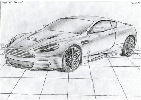 Aston Martin Sketch At Explore Collection Of Aston