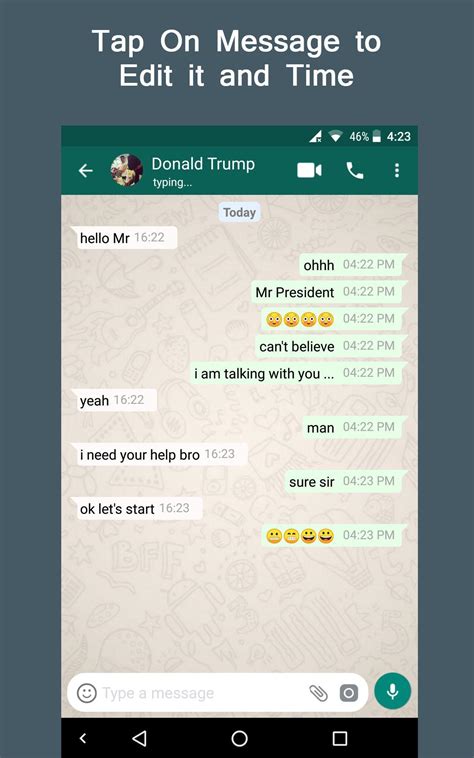 Fake Chat For Whatsapp Conversation Apk للاندرويد تنزيل