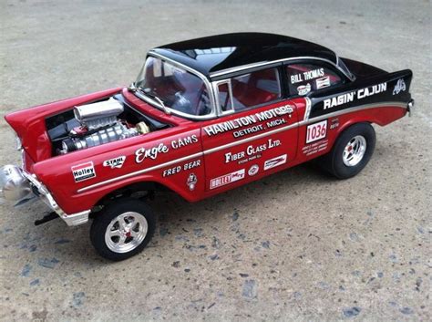 56 Chevy Gasser Model Car Building Pinterest Chevy Model Car And