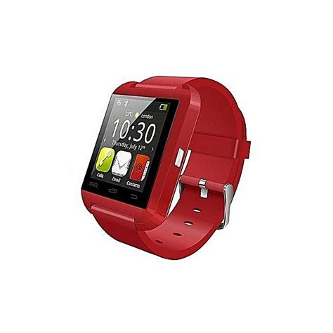 Smart Gear U8 Smart Watchbluetooth Red Best Price Jumia Kenya