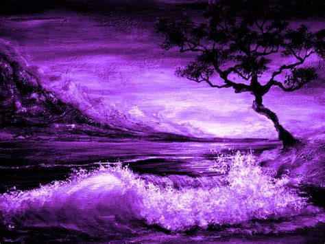Vitality By Annmariebone On Deviantart Purple Painting Monochromatic