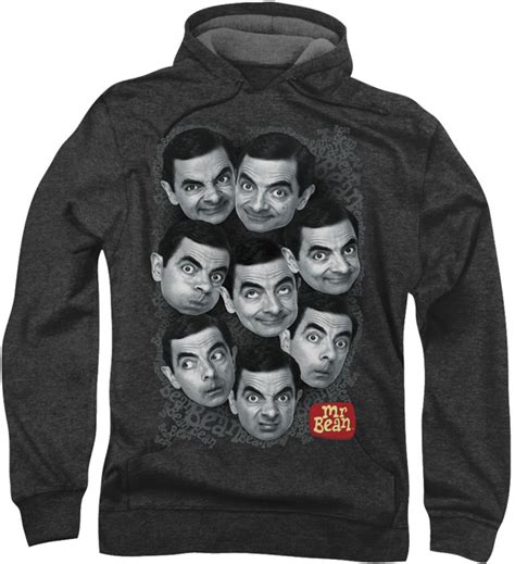 Mr Bean Mens Heads Hoodie