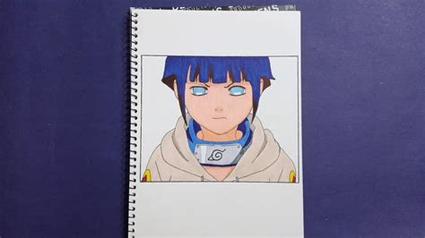How To Draw Hinata Hyuga From Naruto How To Draw Anime Step By Step