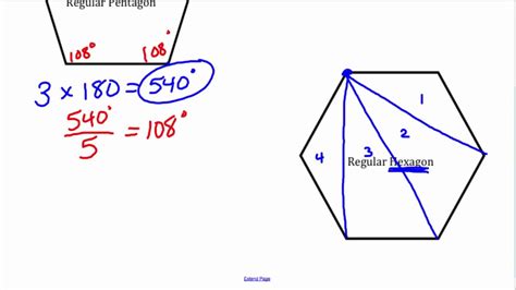 Polygons are classified according to the number of sides or vertices they have. Interior Angles of Regular Polygons - YouTube