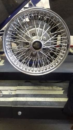 Chrome Wire Wheels Bolt On Sold Car And Classic