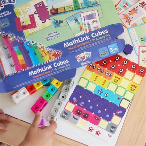 This Special Edition Mathlink Cubes Set Brings Numberblocks Learning To