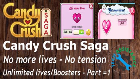 Top Secret Trick♥candy Crush Saga♥ No More Lives No Tension Unlimited