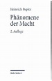 Phänomene der Macht von Heinrich Popitz - Fachbuch - buecher.de