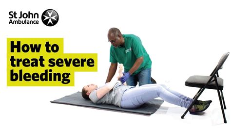 How To Treat Severe Bleeding First Aid Training St John Ambulance