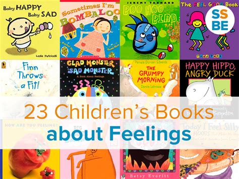 23 Childrens Books About Feelings