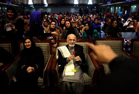 For The First Time An Afghan First Lady Steps Into The Spotlight