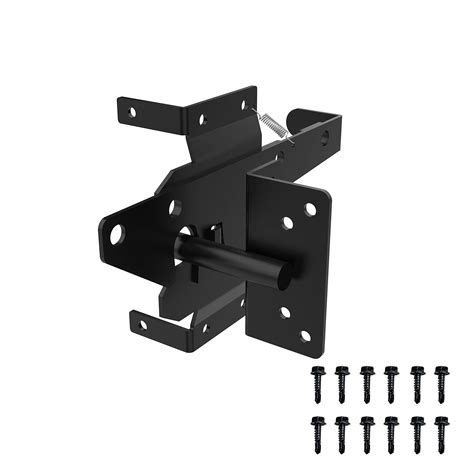 Buy Kunzye Post Gate Latch for Wooden Fence Heavy Duty Self Locking