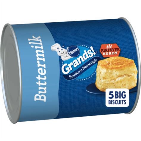 Pillsbury Grands Buttermilk Southern Homestyle Biscuits 5 Ct 102