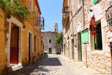 Areopoli Village In Mani Region The Town Of Ares