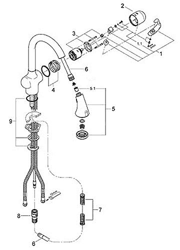 No matter if your grohe. Grohe Kitchen Faucet Parts Diagram | Automotive Parts ...