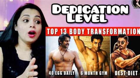 top 13 unexpected body transformation of south actors in hindi the duo facts 2022 reaction