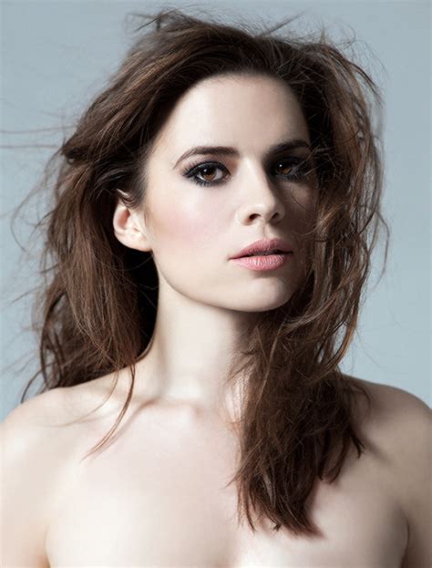 Hayley Atwell Photographed By Sarah Dunn Hayley Atwell