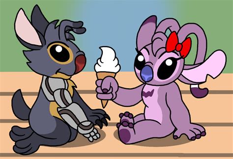 Lilo And Stitch Ng ~ Shadows First Ice Cream By Pandalove93 On Deviantart
