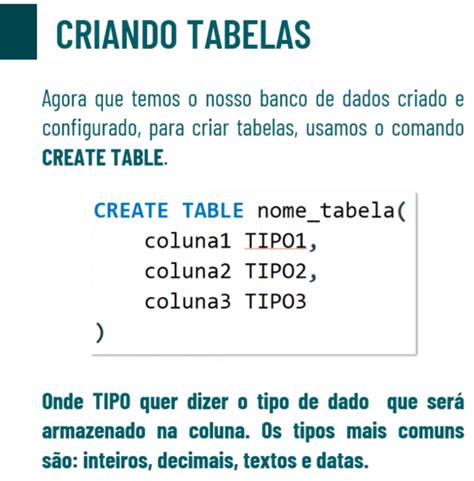 Cria O De Bancos De Dados No Mysql Aprenda A Criar Suas Tabelas