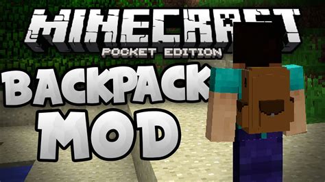 Backpacks Mod For Mcpe 34 New Colorful Backpacks Added