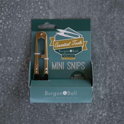 Burgon And Ball Mini Snips Odgers And Mcclelland Exchange Stores