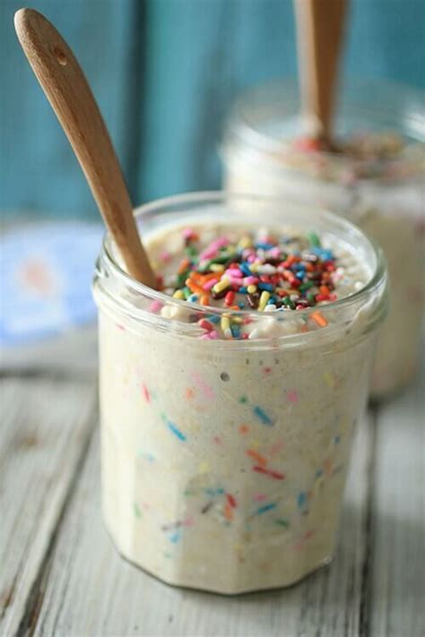 Then dig in and enjoy! Cake Batter Overnight Oatmeal | The Aspen Clinic