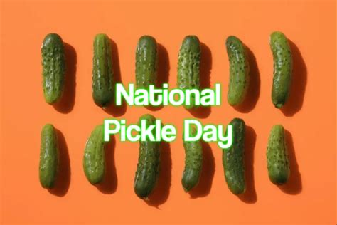 National Pickle Day 2023 When Where And Why It Is Celebrated