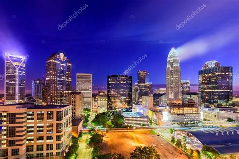 Charlotte North Carolina Cityscape — Stock Photo © Sepavone 114376282