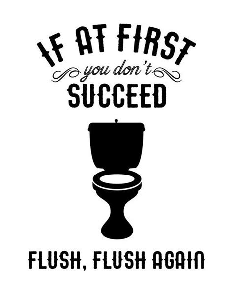 Flush Again Bathroom Printable Funny Bathroom Print Etsy Bathroom