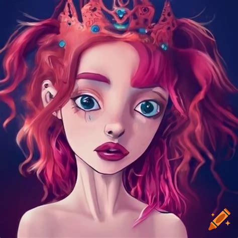 Digital Art Of A Skinny Princess On Craiyon