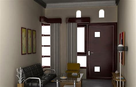 Desain ruang makan minimalis sederhana dapat dilihat dari segi pilihan warna. 11 Foto Contoh Desain Modern Minimalis Ruang Tamu Rumah Tipe 36 | InteriorDesign.id
