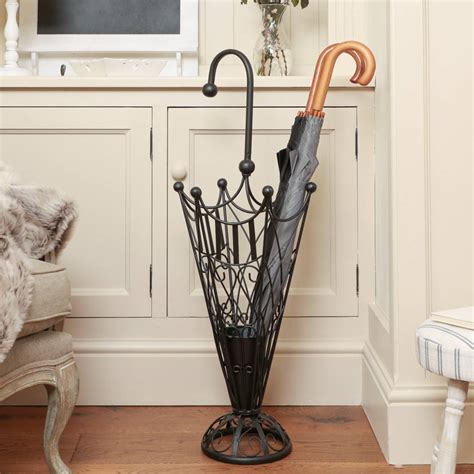 Elegant Scrolled Umbrella Stand By Dibor