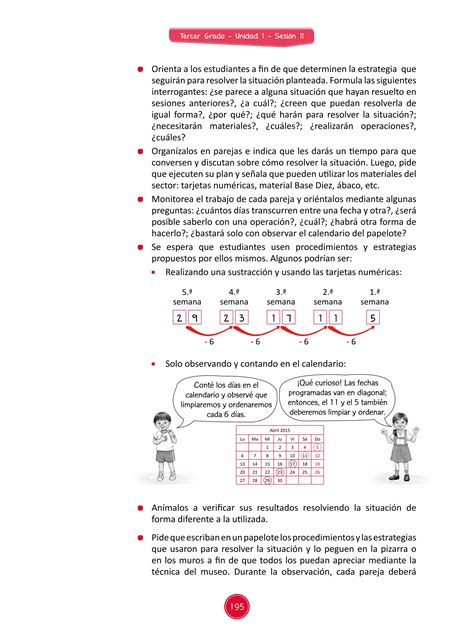 Sesión de aprendizaje 11 de Unidad Didáctica 01 del Área de Matemática