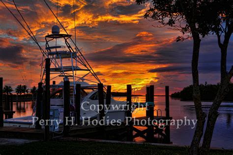 Perry H Hodies Photography Mainland Dockside Sunset