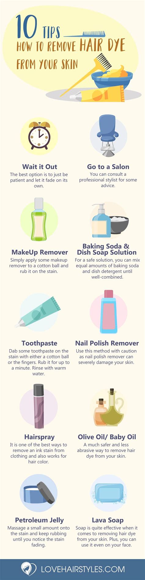How can i remove black hair dye from my skin? How To Remove Hair Dye From Skin | Hair dye removal, Dyed ...