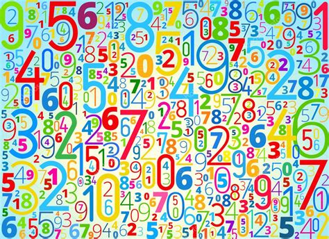 Vector Background From Numbers Stock Vector Image By ©iunewind 35737935