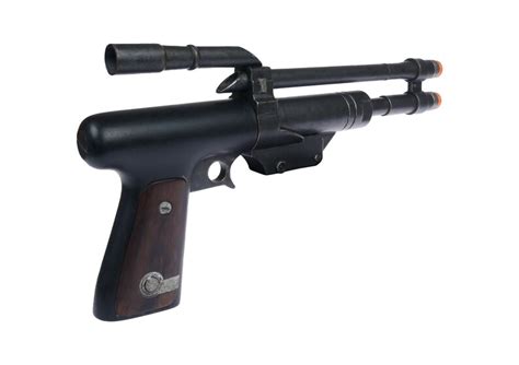 The Hunter Blaster Pistol Prop Replica Model Kit Etsy
